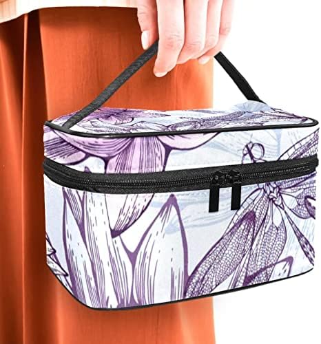 Mala šminkarska torba, patentno torbica Travel Kozmetički organizator za žene i djevojke, ljeto