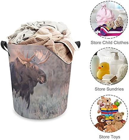 Foduoduo košarica za pranje rublja Animal5 Praonica rublja s ručicama Sklopiva torba za spremanje prljave odjeće