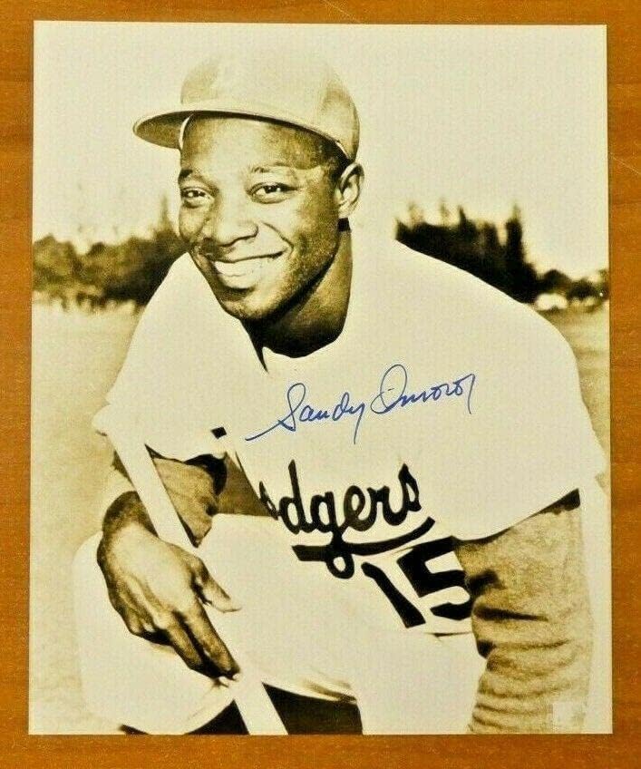 Sandy Amoros potpisan Autograph 8x10 bejzbol photo - AUTOGREME MLB Photos