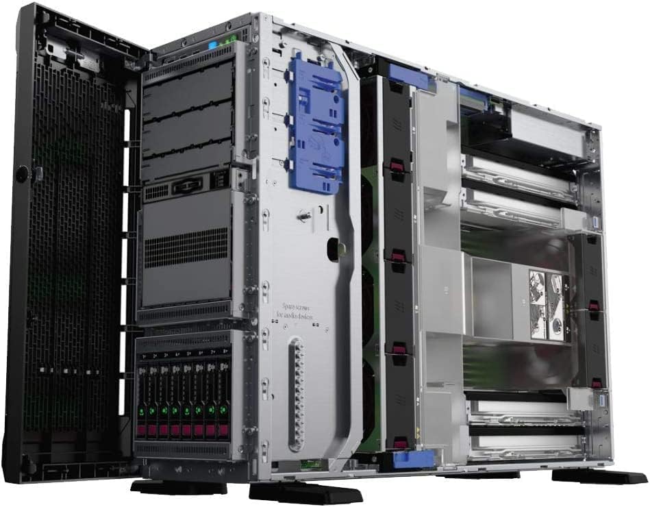 HP High-End Tower Server 52-Core 64GB RAM-a 3.84TB ML350 G10