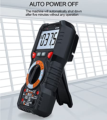 Quul Professional Digital Multimeter RMS Auto opseg 6000 Broj mjeračem temperature napona uživo