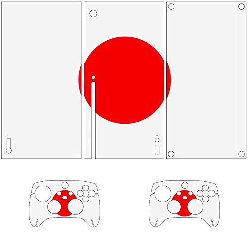 Zastava države Japan Xbox SeriesX Konzola i kontrolor Skins Vinil kože Naljepnica naljepnica za naljepnice