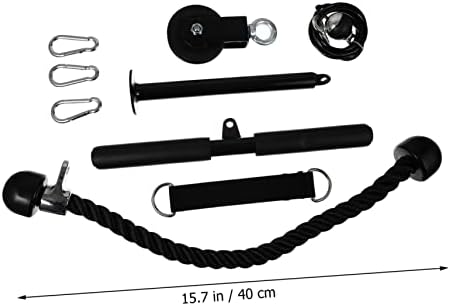 CLISPEED 1 Set Fitness Kit Kablovska remenica specijalni alati električni sistem remenice za kablove za bodybuilding