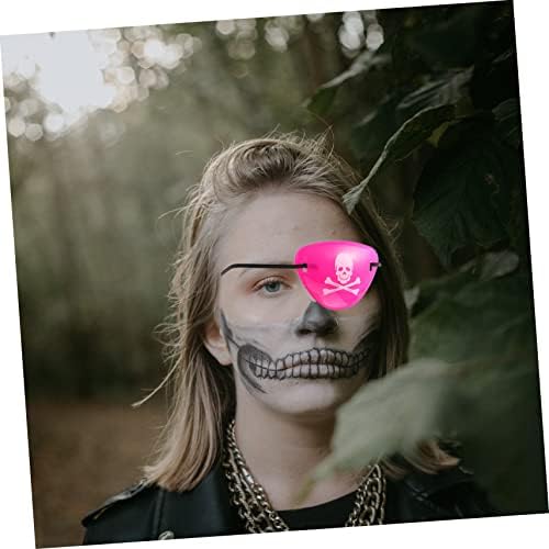 Healeved 12pcs ciklops maska ​​za oči Halloween favorizirati pirateske maske za patch zakrpu šminke poklon