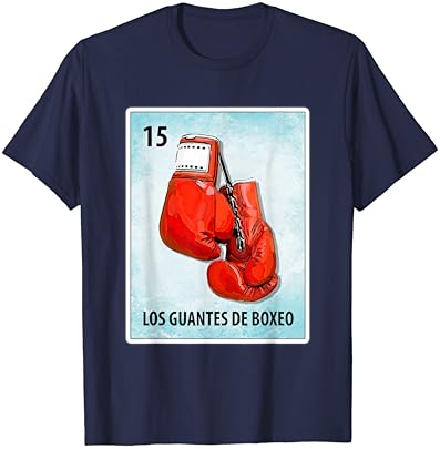 Los Guantes De Boxeo Meksičke Bokserske Rukavice Sa Kartama T-Shirt