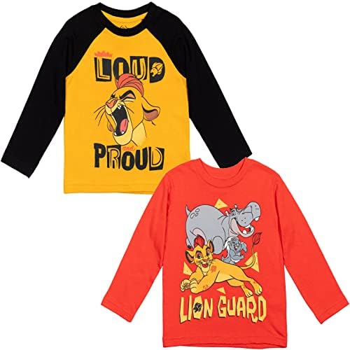 Disney Lion King Lion Guard Rafiki Pumbaa Timon Simba 2 paket majice za malu djecu