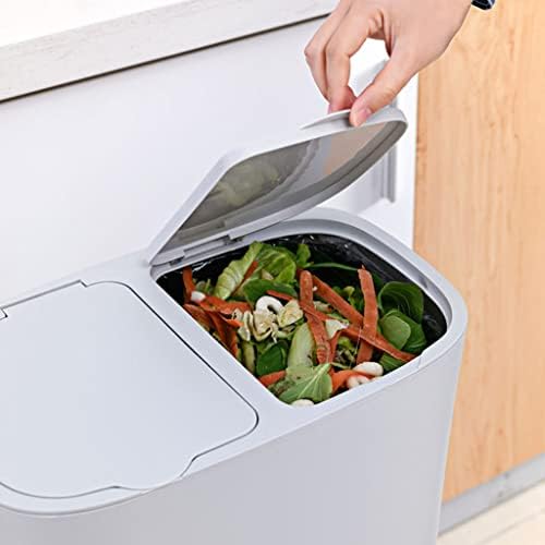Slsfjlkj 3 sloj kuhinjski otpadni kanti za kante za smeće plastični kanti pod stalni prostor uštedu mokrog