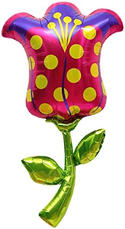 Cvjetni balon majčin dan zabava, baloni za majke za sretan dan za sretan zaljubljeni rođendanski ukrasi ružičaste