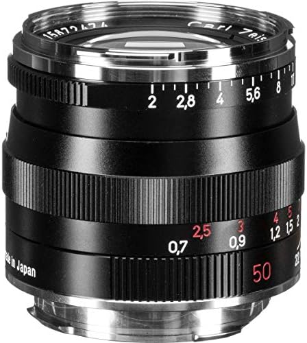 ZEISS Ikon Planar t* ZM 2/50 standardna sočiva kamere za Leica M-Mount daljinomjere, Crna