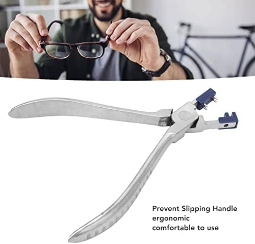 Stezaljka za naočare od nerđajućeg čelika visoka tvrdoća dvostruki gumeni čep za sprečavanje proklizavanja