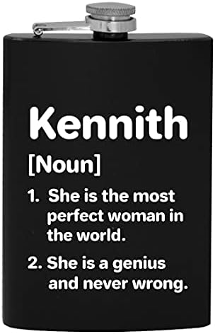 Kennith definicija najsavršenija žena - 8oz Hip tikvica za piće alkohola