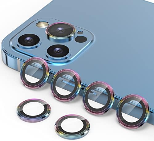 Ywxtw [2 paket] Zaštitnik objektiva fotoaparata Kompatibilan sa iPhone 12 Pro max 6,7 inča, [instalacijska