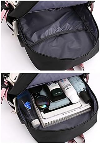 Monmob ruksak laptop torba za knjige s USB punjenjem i priključkom za slušalice