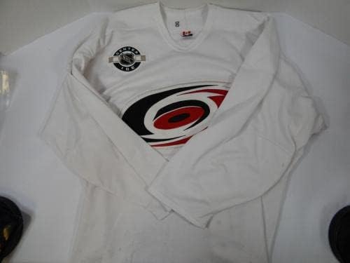 Carolina Hurricanes 8 Igra Polovni dres bijele prakse 58 DP32437 - Igra polovna NHL dresovi