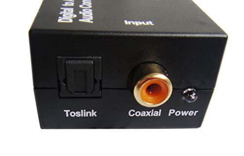 Easyday Digital to Analog Audio Converter sa digitalnim optičkim Toslink i S/pdif koaksijalnim ulazima