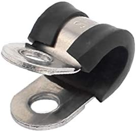 X-dree Dia EPDM gumene obložene oblikovane cijevi od nehrđajućeg čelika CHOSE CLAMP (8mm dia epdm gomma