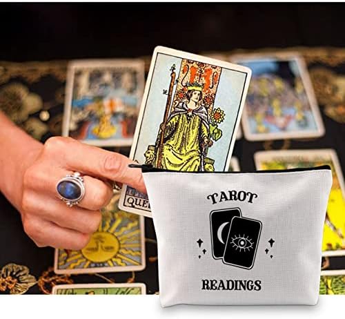 G2TUP Tarot Lover poklon vještica kozmetička torba Tarot čitanje šminke za šminku Wicca Witchcraft poklon