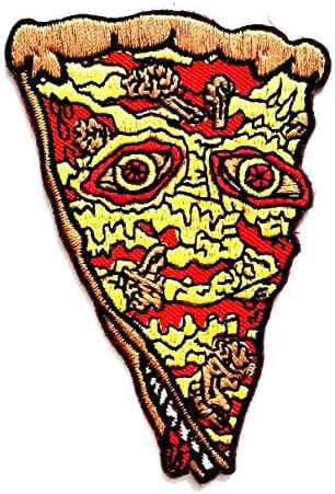 Nipitshop zakrpe Mala pizza Talijanska kuhanje Brza hrana Crtani Dječji izvezeni zakrpa šivati ​​željeznu na
