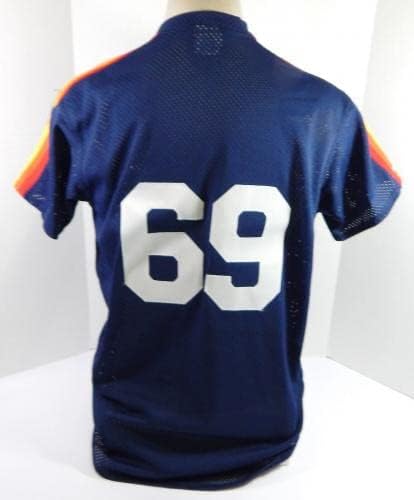 1986-93 Houston Astros # 69 Igra Polovna mornarska dres Batinga Practing NP Rem XL 3 - Igra Polovni MLB dresovi
