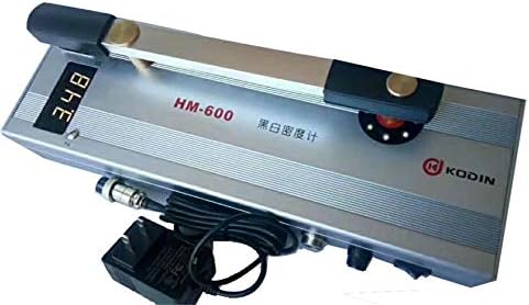 HM-600 prijenosni metar metra za metar za gustoću bijelog prenosa mjenjača 0 do 4.5D prenosivi dezitometar