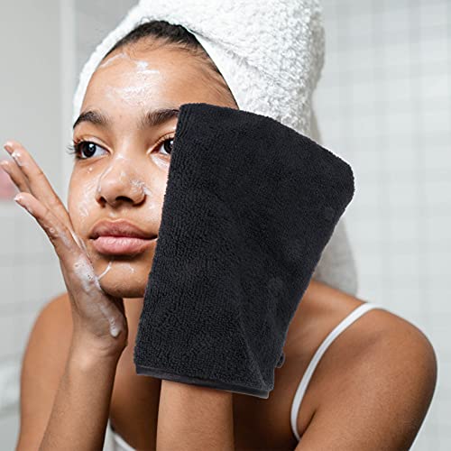 Fomiyes makeup spužva za uklanjanje šminke spužva na licu: 8pcs rukavica kupatilo spužva mikrofiber
