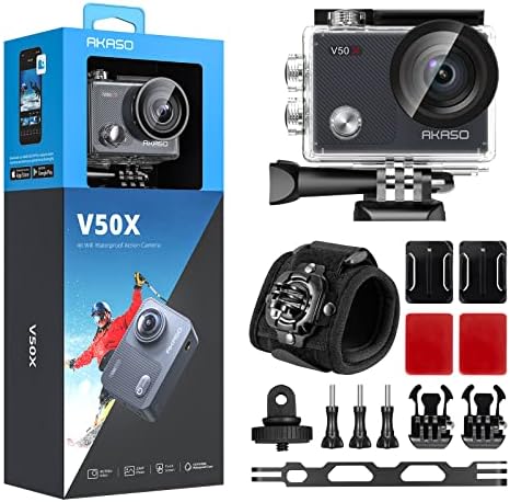 Akaso V50X Akcijska kamera i padobranski komplet paketa