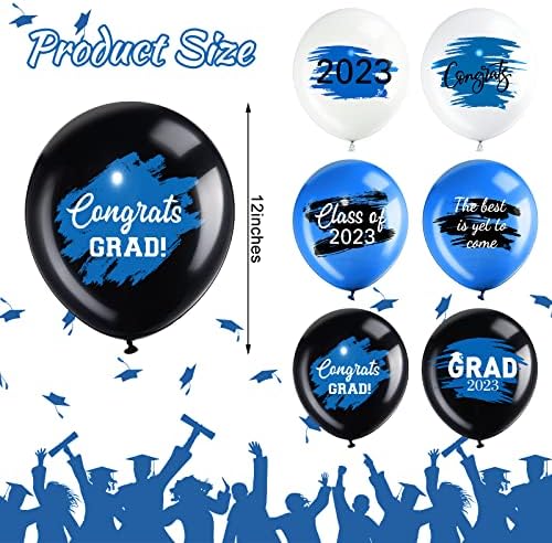 48 kom čestitamo balonima Gradion Party Party Balloons Clas od 2023. ukras za univerzitetski fakultet Prom