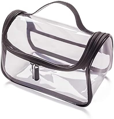 XDKLL Portabl bistra kozmetička torba vodootporna PVC Ženska torba za šminku Organizator TRANSPARENT