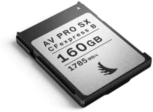 Angelbird AV PRO CFexpress SX-Cfexpress tip B-160 GB-Cfexpress kartica - za 8K RAW - za fotografiju