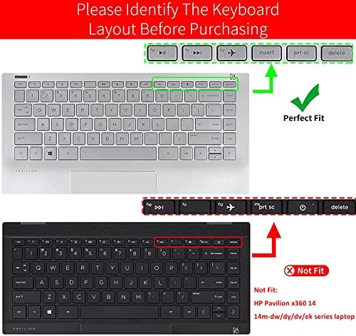 Poklopac tastatura za 2020 2021 HP Pavilion 14 Laptop 14T 14z 14-cf 14-dk 14-dq 14-FQ Serija 14-cf0006dx/cf0012dx