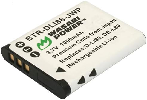 Wasabi Električna baterija za Sanyo DB-L80, DB-L80AU i Sanyo VPC-CA100, VPC-CG10, VPC-CG20, VPC-CG21,