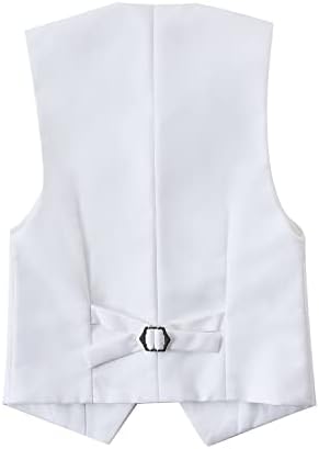 Boys Formal Suit Vest 3 Butoon jednoredni dečiji prsluk za malu decu