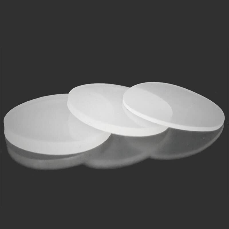 1/2/5kom prirodno bijela čvrsta okrugla silikonska Vmq gumena ploča Zaptivka zaptivke prečnika 10-70