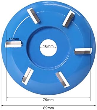Površinski glodalica 3/6 zuba električni alat za graviranje diska drveni krajnji mlin 90 mm Prečnik
