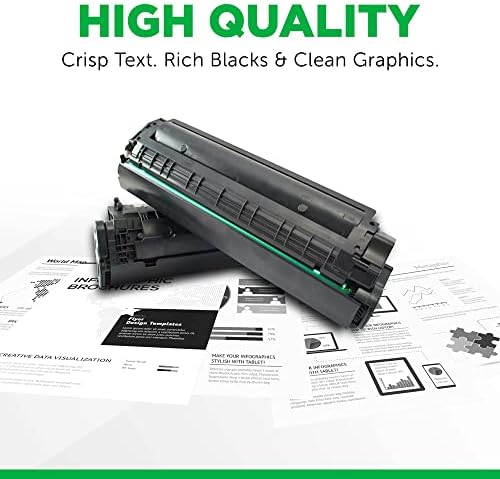 Klopovi obnovljena zamena toner kasete za HP CF287a | Crn