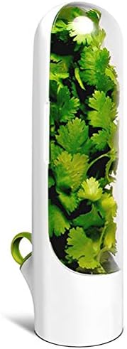 Fauitay Herb Saver za frižider, Herb Keeper Herb storage Container savor Preserver, Herb Saver mahuna,boca za