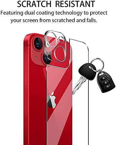 Suttkue za iPhone 14 Plus zaštita za stražnji ekran sa zaštitom sočiva kamere, 9h tvrdoća