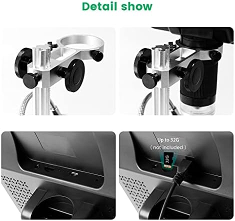 Liujun 8.5 inčni mikroskop 1080p podesivi LCD ekran mikroskop za lemljenje Industrijsko održavanje