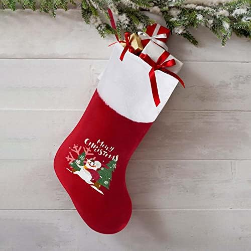 Yamayday Personalizirana fotografija Božićne čarape, DIY Custom Dodajte fotografiju Tekst Božićne čarape Početna