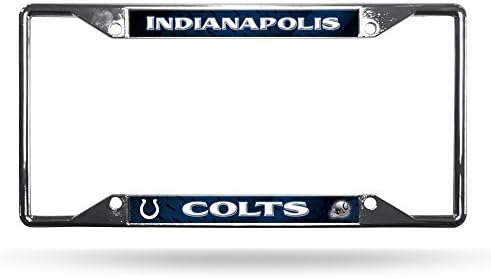 RICO Industries NFL Unisex-Adult Easy View Chrome Licency Frame