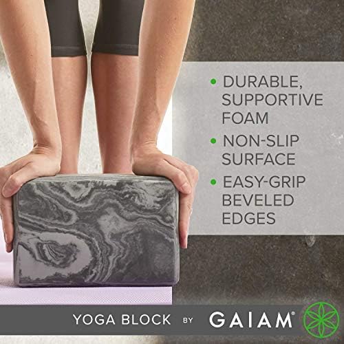 Gaam Yoga blok - podržavaju Eva pjena za pjenu bez lateksa za jogu, pilates, pilates, meditaciju