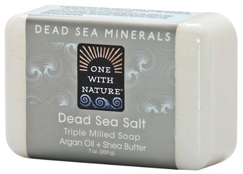 Jedna sa prirodom Mrtva morskog mineralnog sapuna, mrtva morska sol, 7-unci