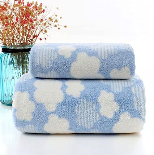 N / A Coral Velvet ručnik za kupanje za kupanje meko upijajuća za odrasle za odrasle za ručnik sa kozmetikom