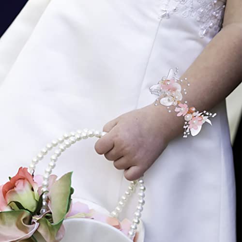 Campsis princeza cvijet Kristalna narukvica vještački dijamant biser narukvica Legura cvjetni Svadbeni