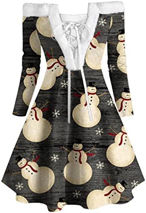 Haljina tinejdžerka dugih rukava Formalni datumi noćne haljine Holiday Božićne haljine HomeComing haljine