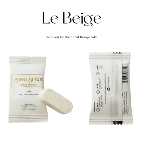 Miris Si Bon L'ombre Luksuzni mirisni pjenasti sapuni za ruke, broj 4, Proizvodi 4 x 8,5 Oz bočice