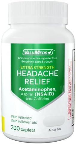 Valumeds dodatna snaga glavobolje reljefne kapice | Nesteroidni protuupalni bol u reljenu | Migrain