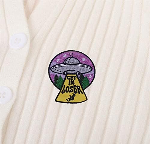Nabavite u gubitničkim crtanim patchphip-om Applique Emboidered UFO Patch Funny Alien u NLO-u