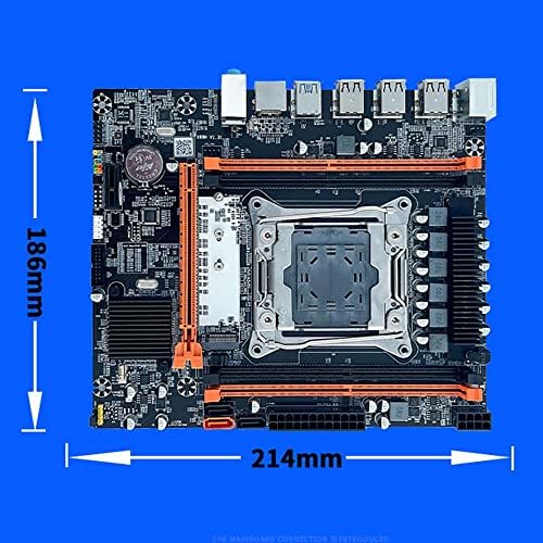 Jueyhapy matična ploča sa E5 2620 V3 CPU + SATA kabl B85 LGA2011-3 4x DDR4 reg ECC memorija M.2 PCIe