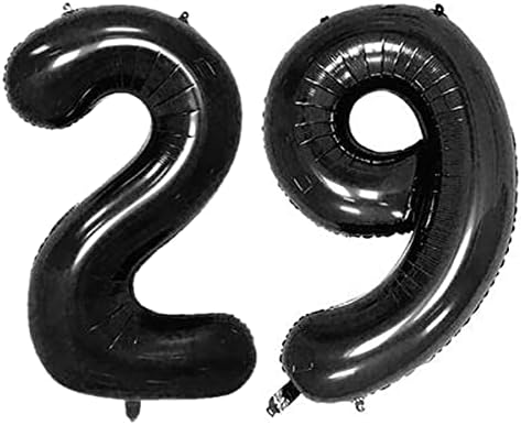 Broj 29 Baloni 32-inčni digitalni balon abeceda 29. rođendan baloni Digita 29 helijum baloni Veliki baloni za